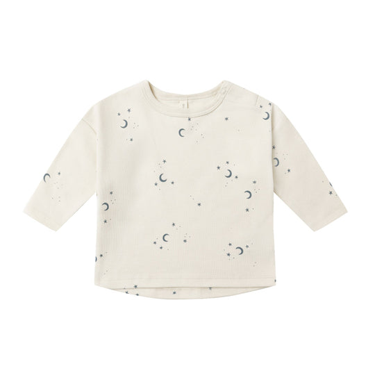 Long Sleeve Tee - Moons by Quincy Mae
