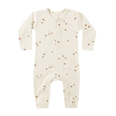 Ribbed Baby Jumpsuit - Acorns by Quincy Mae - FINAL SALE
