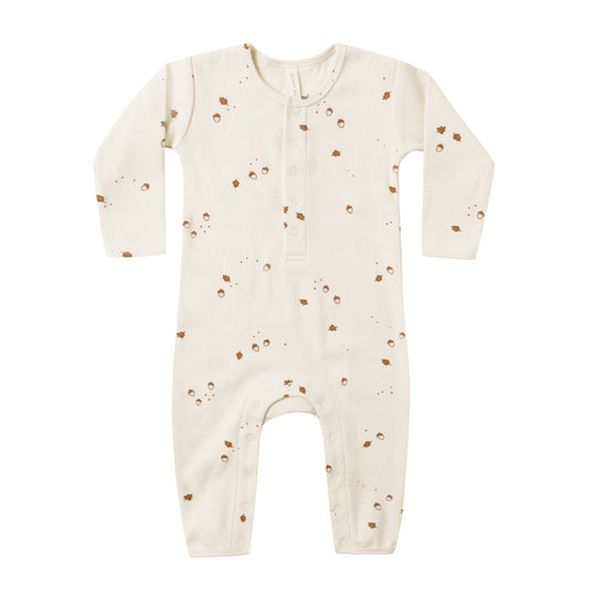 Ribbed Baby Jumpsuit - Acorns by Quincy Mae - FINAL SALE