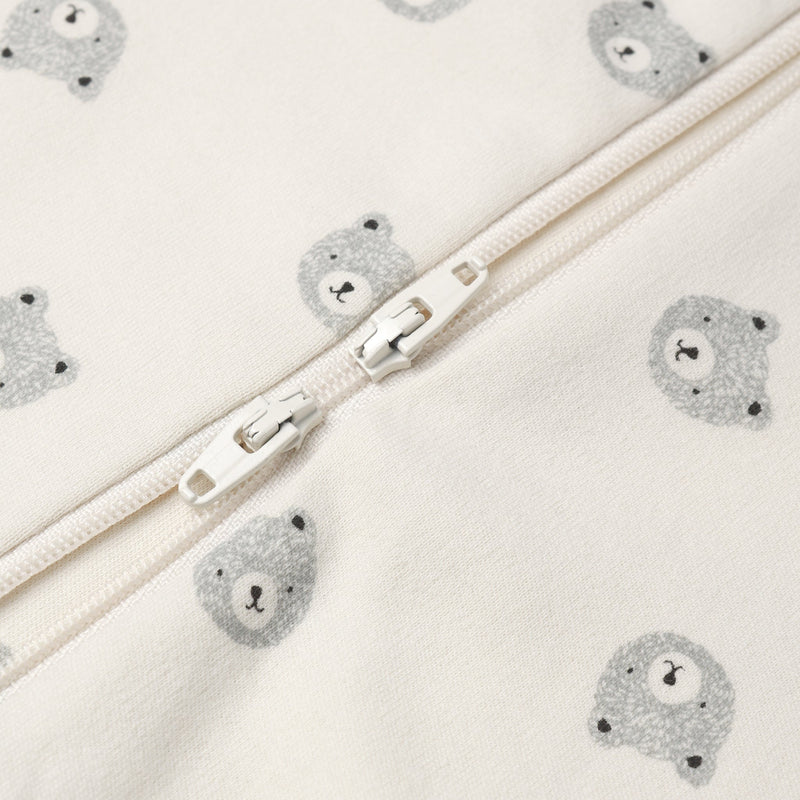 Zip Long Sleeve Sleeper - Bears by Quincy Mae