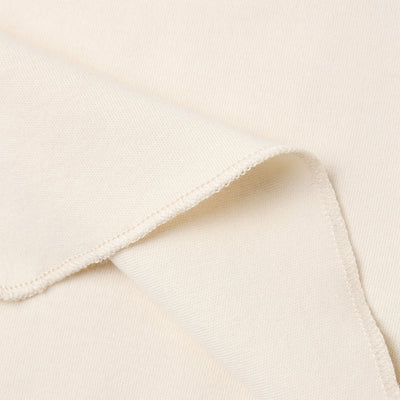 Wrap Top + Footed Pant Set - Natural by Quincy Mae