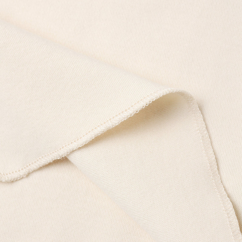 Wrap Top + Footed Pant Set - Natural by Quincy Mae