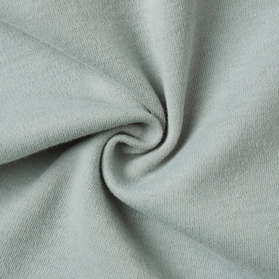 Wrap Top + Footed Pant Set - Steel Blue by Quincy Mae