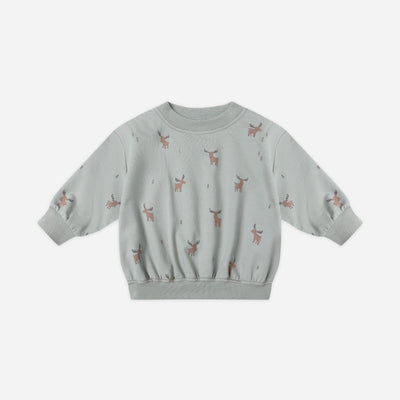 Relaxed Sweatshirt - Moose by Quincy Mae