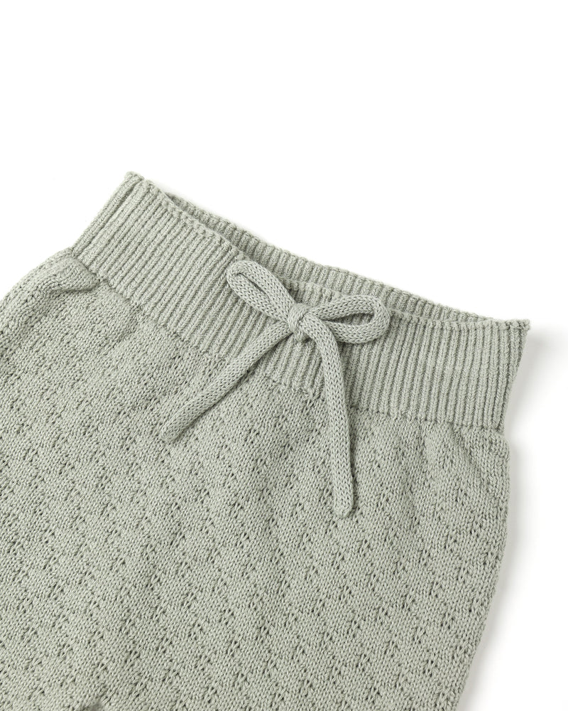 Knit Wrap Top + Pant Set - Fern by Quincy Mae