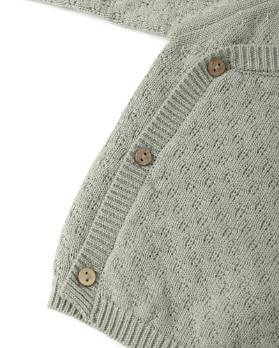 Knit Wrap Top + Pant Set - Fern by Quincy Mae