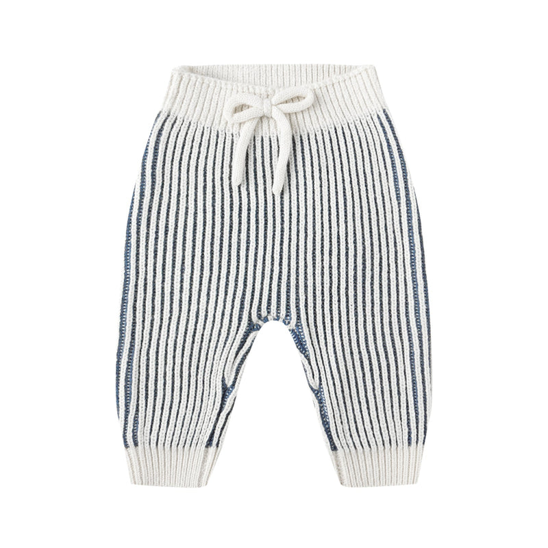 Chunky Knit Pant - Ocean by Quincy Mae