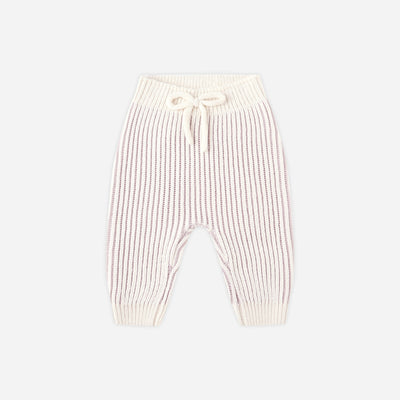 Chunky Knit Pant - Lilac by Quincy Mae