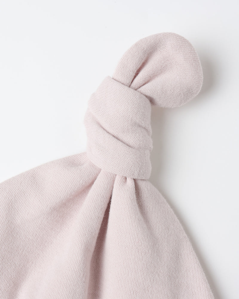 Knotted Baby Hat - Lilac by Quincy Mae