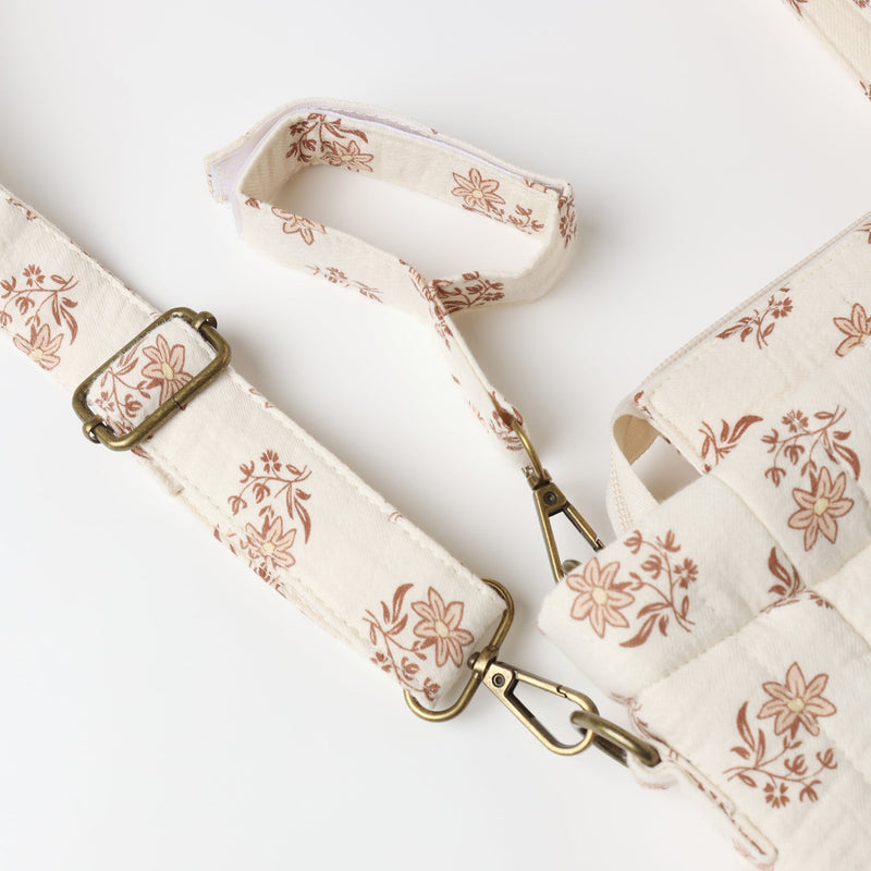 Diaper Bag + Changing Pad Set - Daylily by Quincy Mae