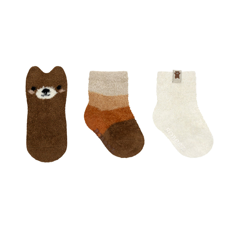 Beary Cute Baby Socks 3pk by Robeez