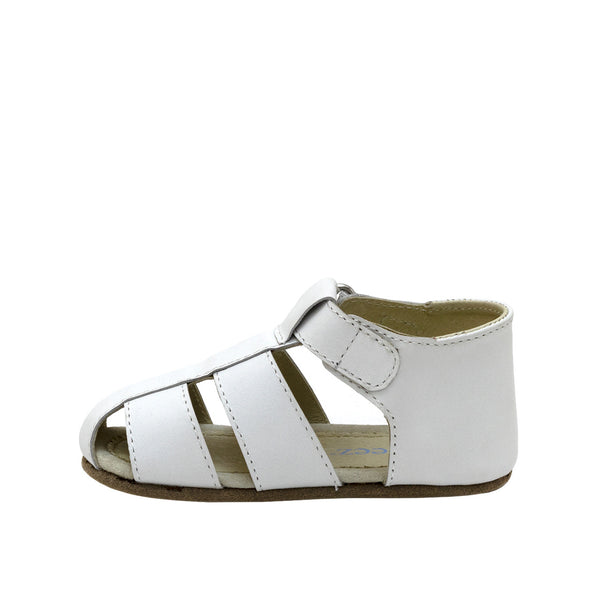 Lacey First Kicks Sandals - White by Robeez FINAL SALE