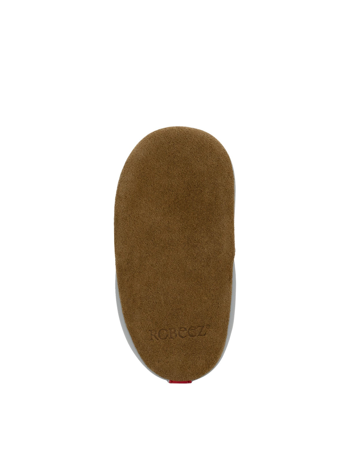 Brown shoe sole with 'Gucci' branding on a white background