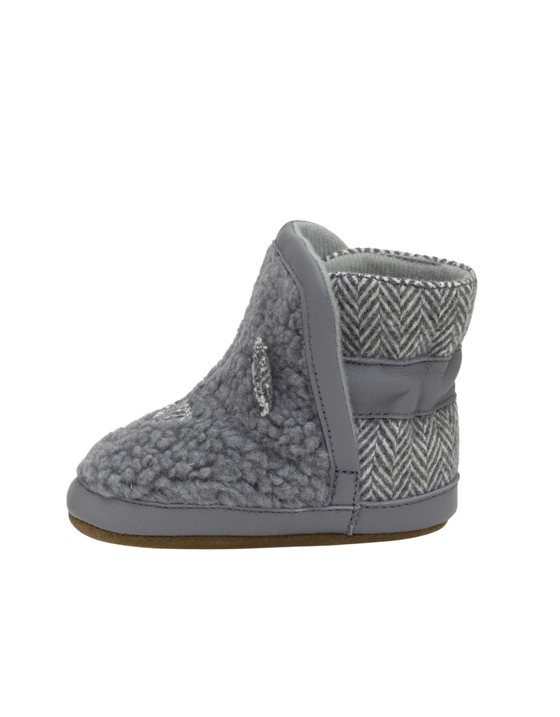 Wren Soft Sole Boots - Grey by Robeez