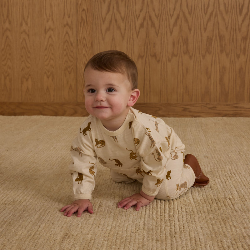 Henley Jumpsuit - Tigers by Rylee + Cru - FINAL SALE