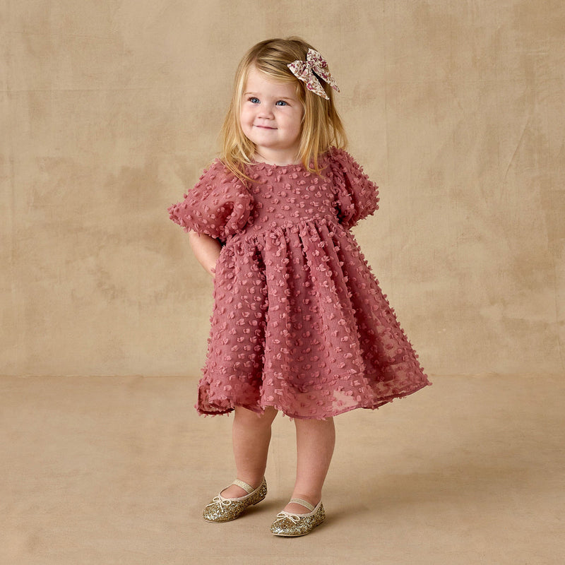 Luna Dress - Raspberry by Noralee