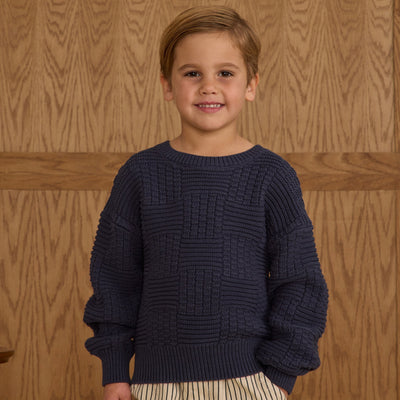 Aspen Sweater - Navy by Rylee + Cru - FINAL SALE