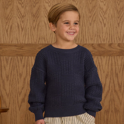 Aspen Sweater - Navy by Rylee + Cru - FINAL SALE