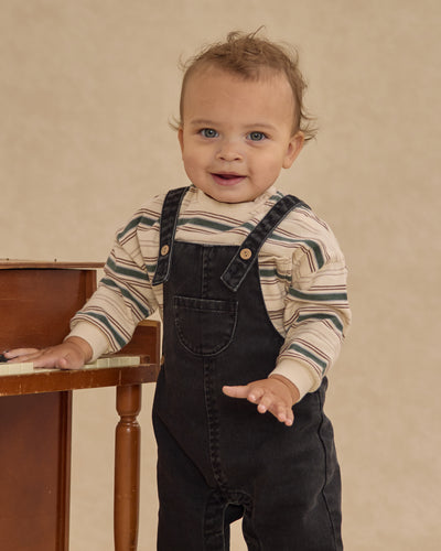 Baby Overalls - Washed Black by Rylee + Cru