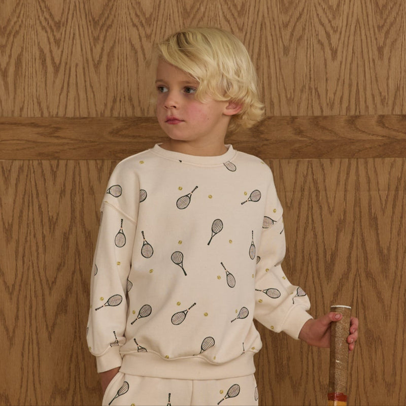 Relaxed Sweatshirt - Tennis by Rylee + Cru