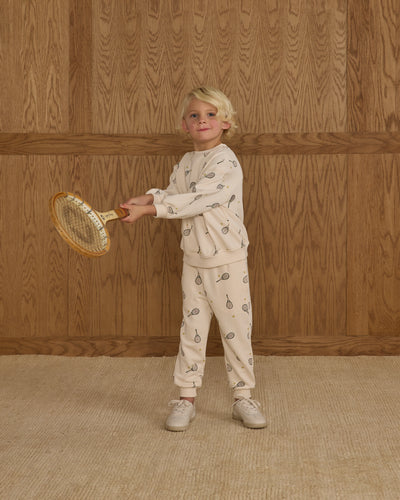 Relaxed Sweatshirt - Tennis by Rylee + Cru