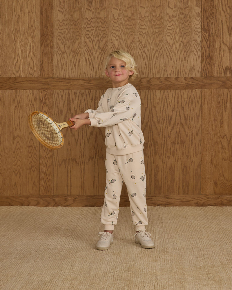 Relaxed Sweatshirt - Tennis by Rylee + Cru