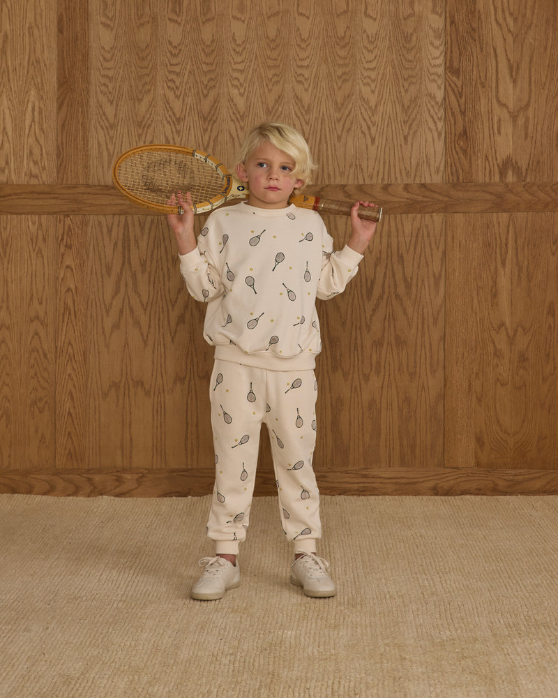 Relaxed Sweatshirt - Tennis by Rylee + Cru