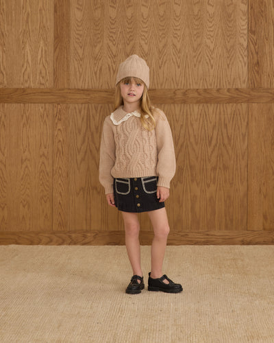 Alice Sweater - Heathered Antique by Rylee + Cru