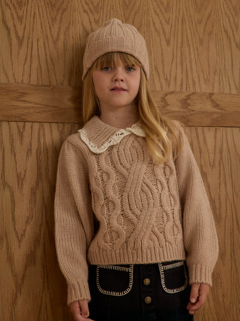 Alice Sweater - Heathered Antique by Rylee + Cru