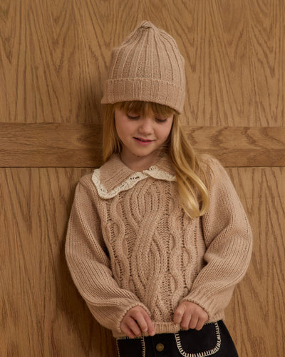 Alice Sweater - Heathered Antique by Rylee + Cru