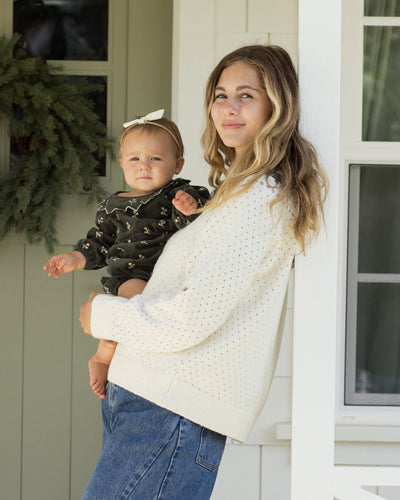 Freya Romper - Blossom Embroidery by Rylee + Cru