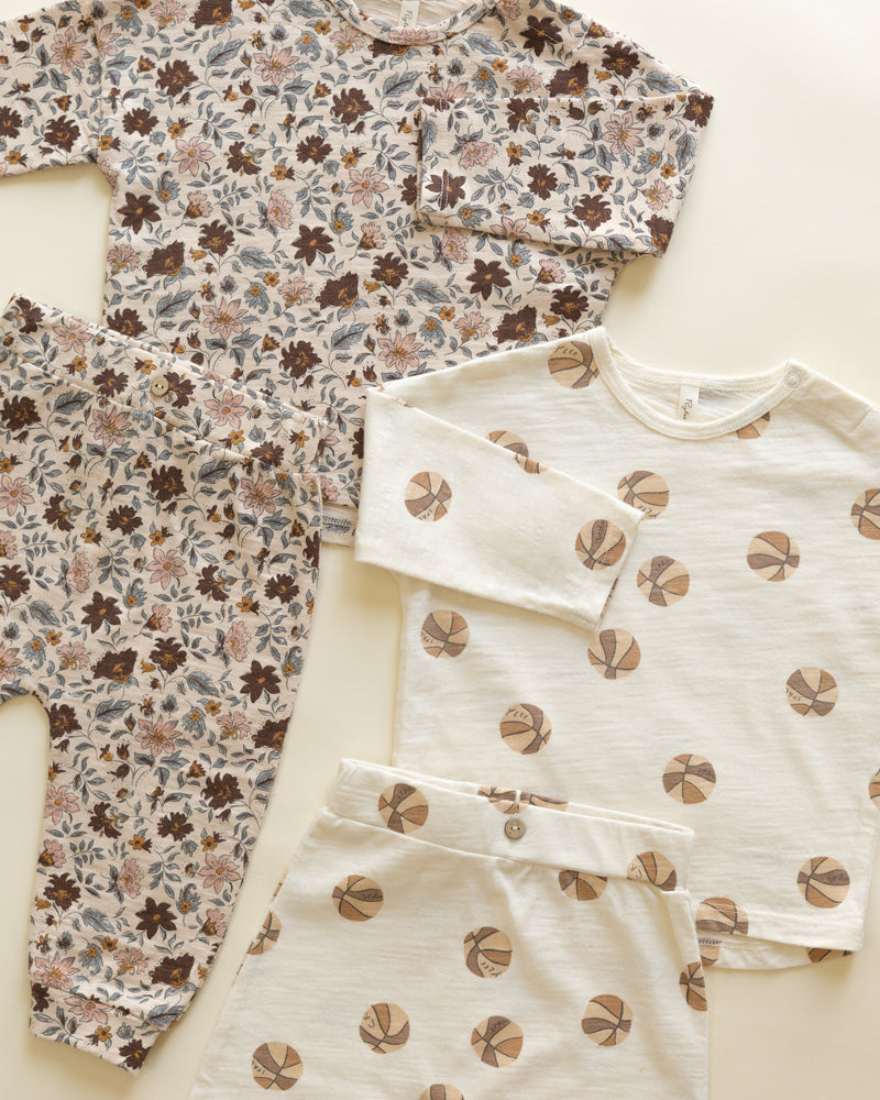 Long Sleeve Tee + Pant Set - Posy by Rylee + Cru