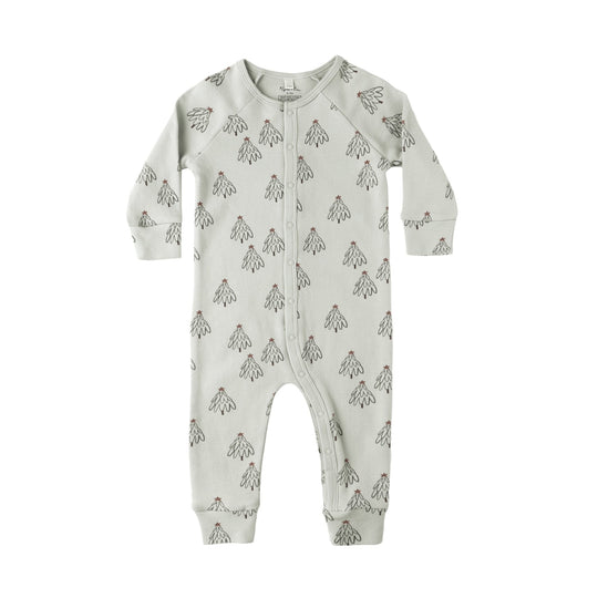 Organic Long John Pajamas - Trees by Rylee + Cru
