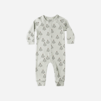 Organic Long John Pajamas - Trees by Rylee + Cru