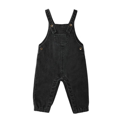 Baby Overalls - Washed Black by Rylee + Cru
