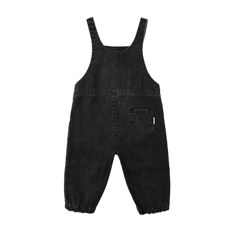 Baby Overalls - Washed Black by Rylee + Cru