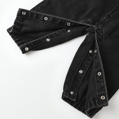 Baby Overalls - Washed Black by Rylee + Cru