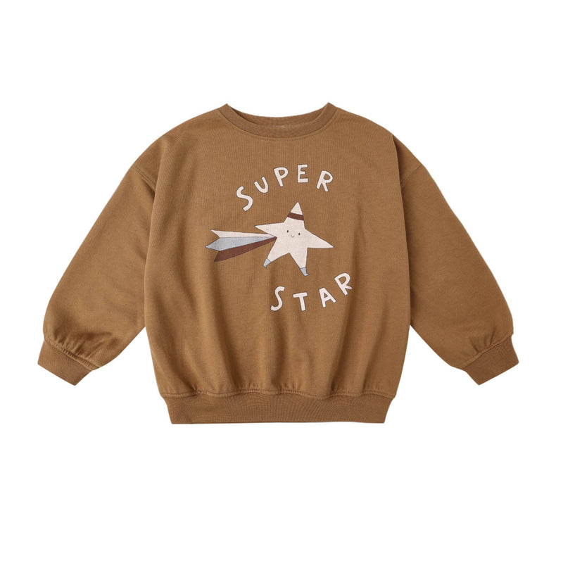 Relaxed Sweatshirt - Super Star by Rylee + Cru - FINAL SALE