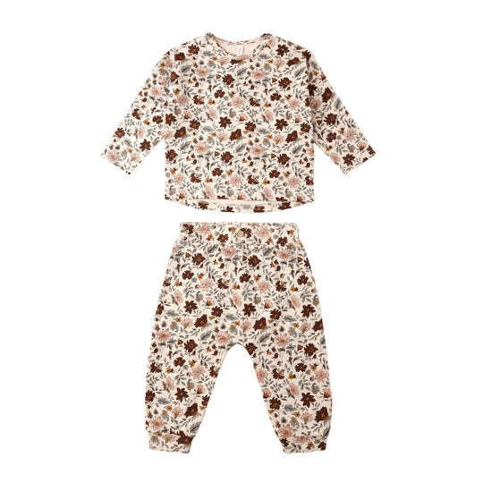 Long Sleeve Tee + Pant Set - Posy by Rylee + Cru