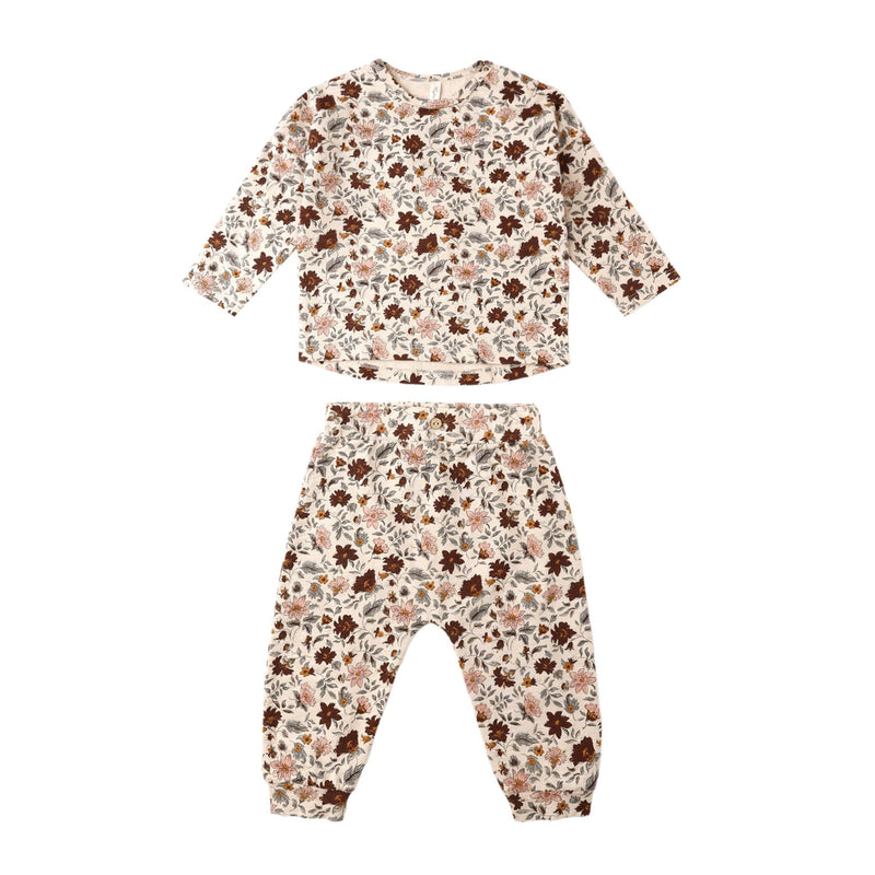 Long Sleeve Tee + Pant Set - Posy by Rylee + Cru