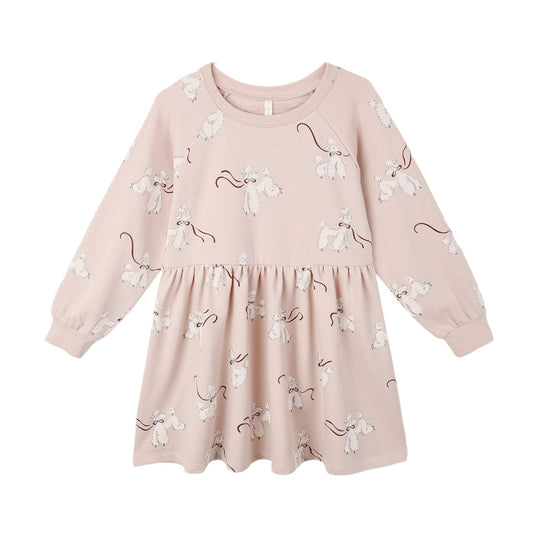 Raglan Dress - Poodles by Rylee + Cru - FINAL SALE