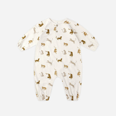 Henley Jumpsuit - Tigers by Rylee + Cru - FINAL SALE