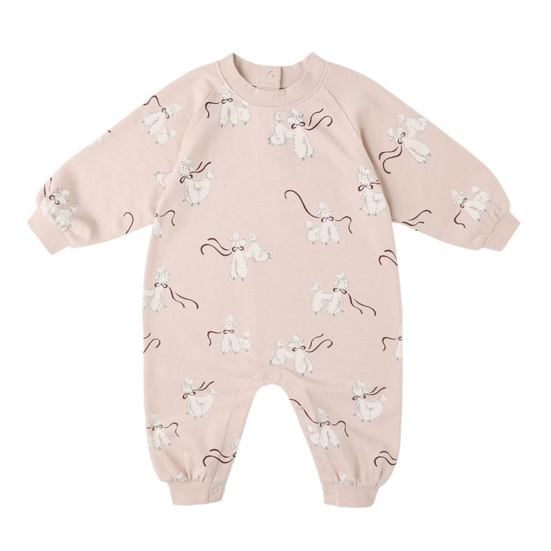 Raglan Jumpsuit - Poodles by Rylee + Cru - FINAL SALE