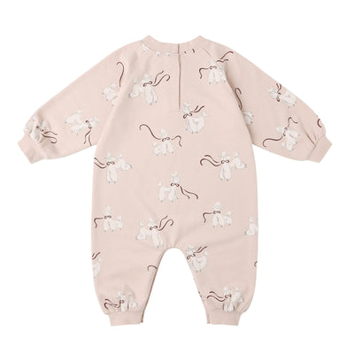 Raglan Jumpsuit - Poodles by Rylee + Cru - FINAL SALE
