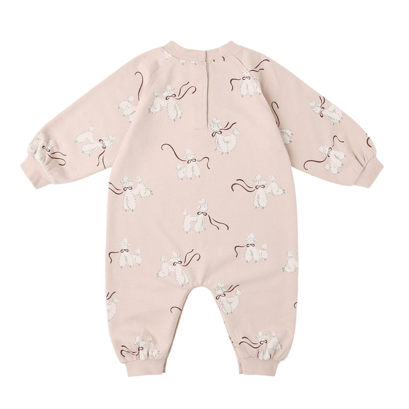 Raglan Jumpsuit - Poodles by Rylee + Cru - FINAL SALE