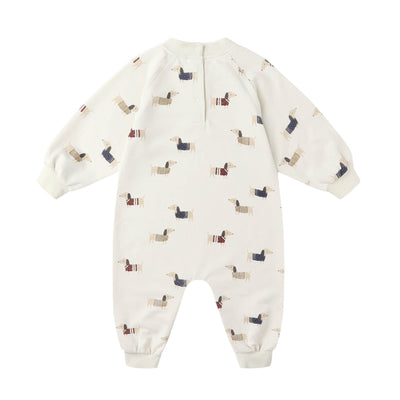 Raglan Jumpsuit - Dachshund by Rylee + Cru - FINAL SALE