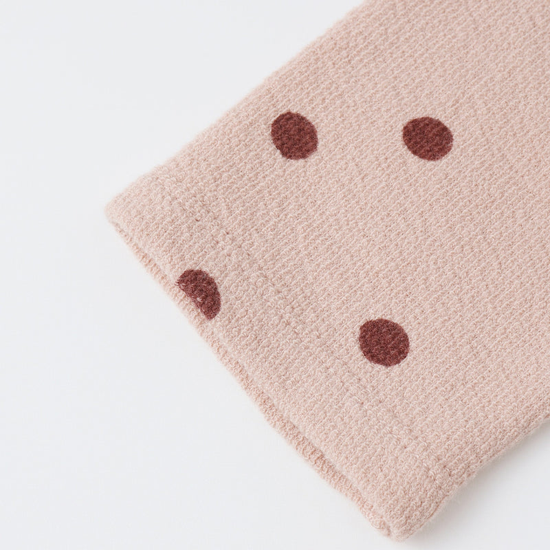 Spongey Knit Set - Blush Polka Dot by Rylee + Cru - FINAL SALE