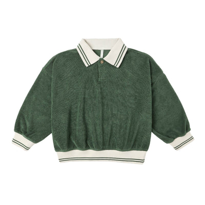 Collared Sweatshirt - Green by Rylee + Cru