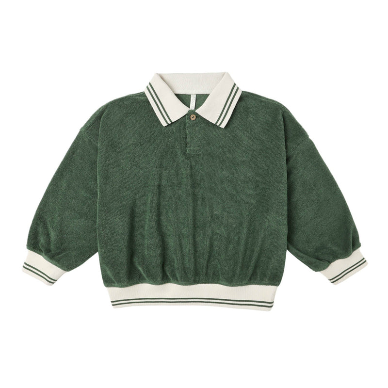 Collared Sweatshirt - Green by Rylee + Cru