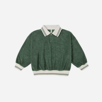 Collared Sweatshirt - Green by Rylee + Cru